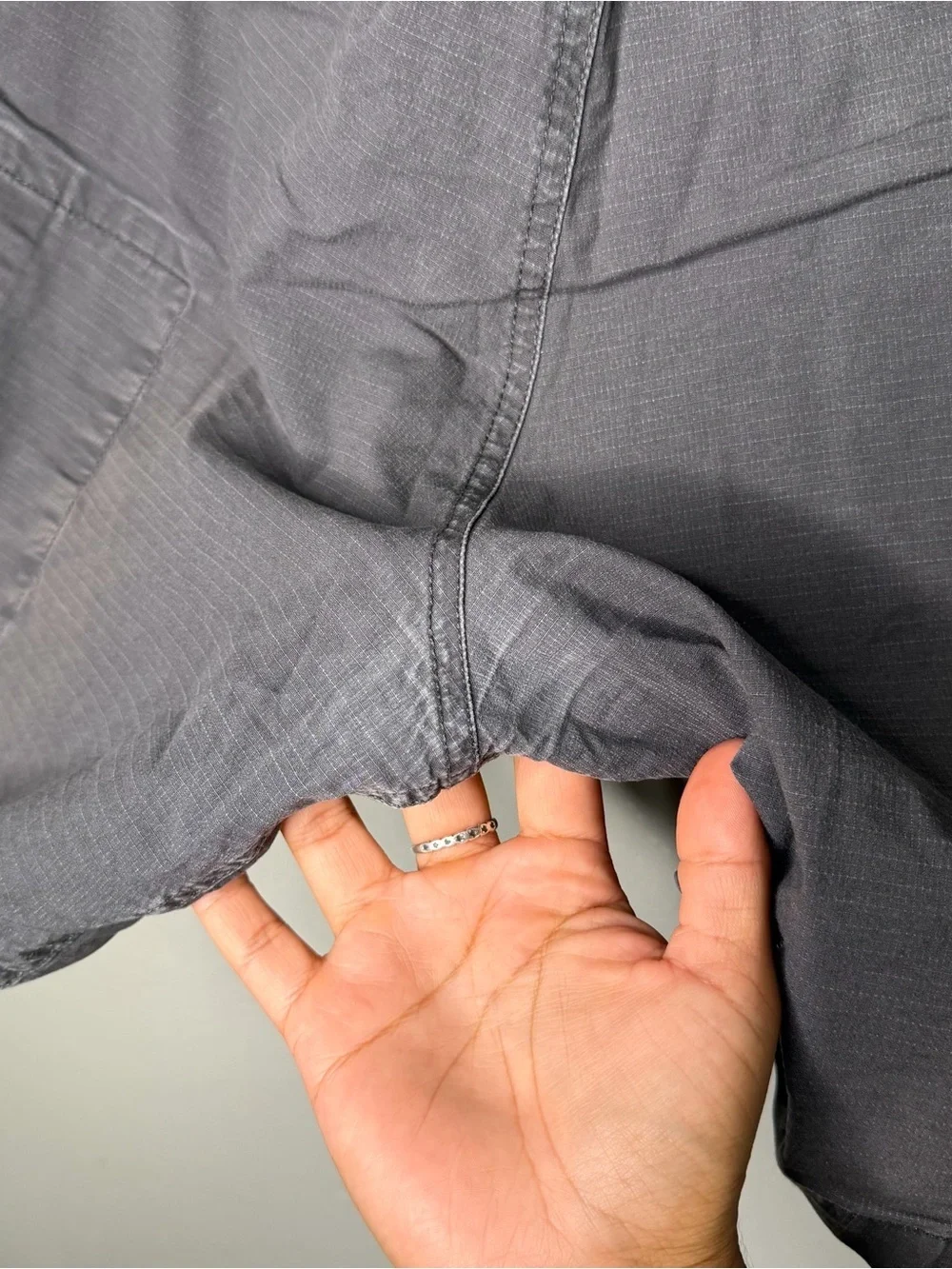 Vuori Shorts Small V370 Ripstop Climber Charcoal Gray 8